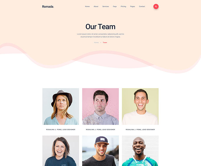 Team Page
